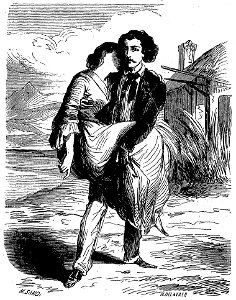 Sand - Œuvres illustrées de George Sand, 1853 (page 70 crop)