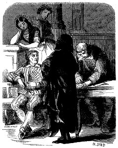 Sand - Œuvres illustrées de George Sand, 1853 (page 110 crop)