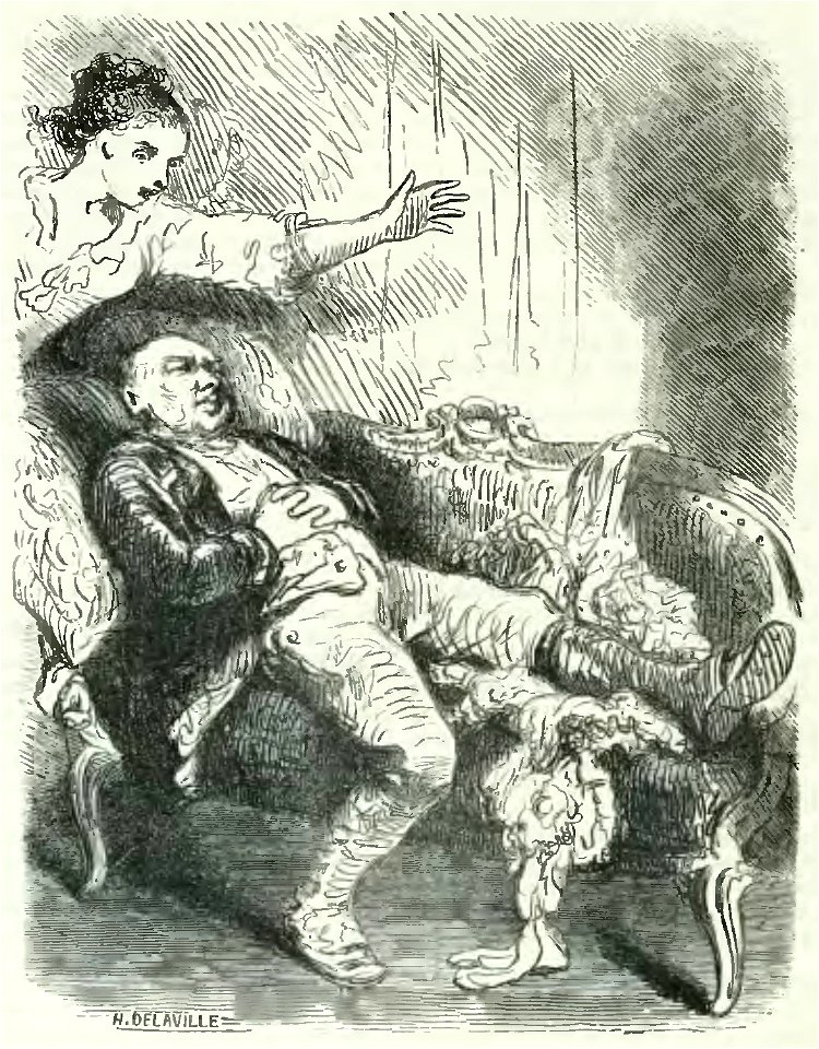 Sand - Œuvres illustrées de George Sand, vol 1, 1852 (page 62 crop)