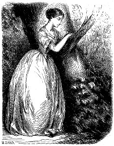 Sand - Œuvres illustrées de George Sand, 1853 (page 262 crop)