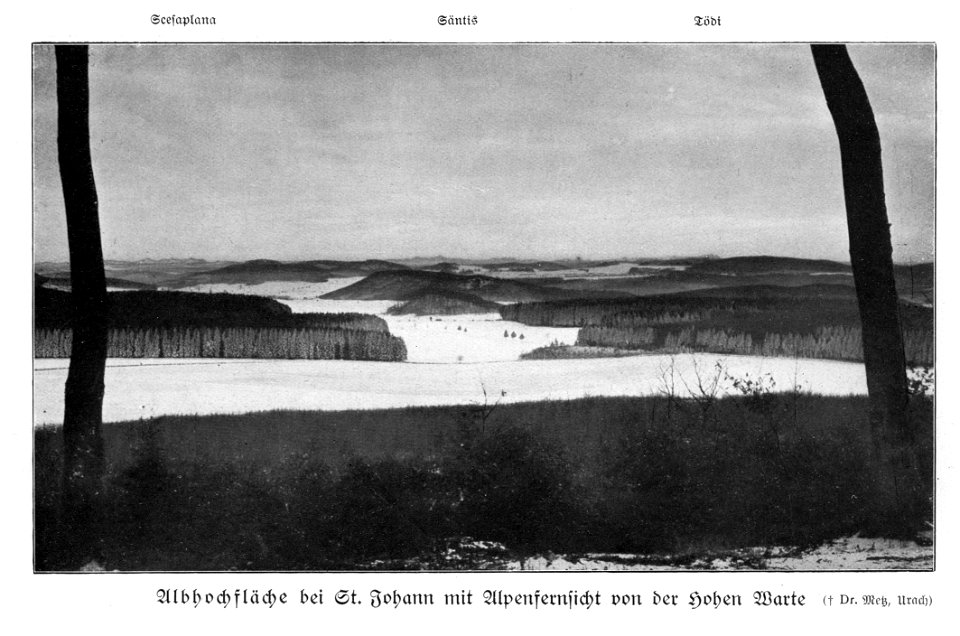 Schwabenalb S062B, Albhochfläche St Johann Hohe Warte, Dr. Motz