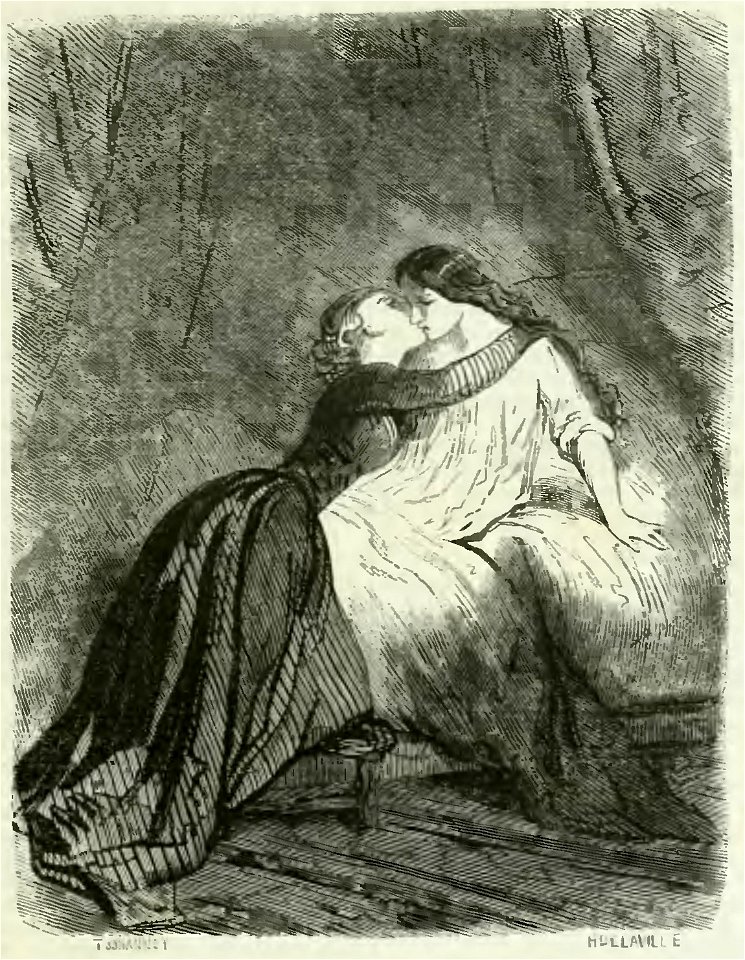 Sand - Œuvres illustrées de George Sand, vol 1, 1852 (page 175 crop)