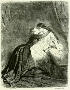 Sand - Œuvres illustrées de George Sand, vol 1, 1852 (page 175 crop)
