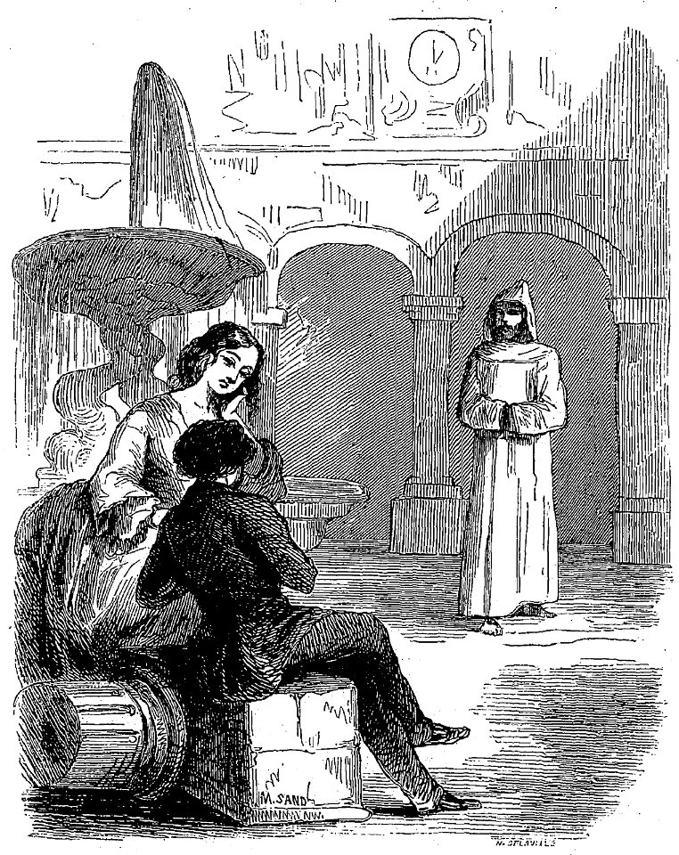 Sand - Œuvres illustrées de George Sand, vol 4, 1853 (page 160 crop)
