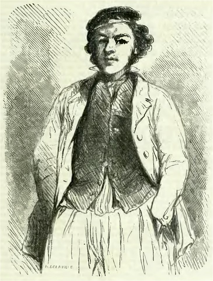 Sand - Œuvres illustrées de George Sand, vol 1, 1852 (page 55 crop)