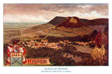 Schwabenalb Tafel14B, Rostenstein Heubach, F Keller