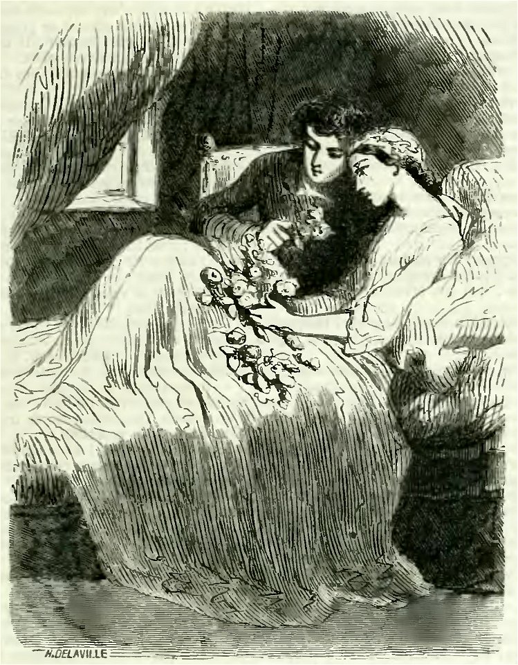 Sand - Œuvres illustrées de George Sand, vol 1, 1852 (page 95 crop)