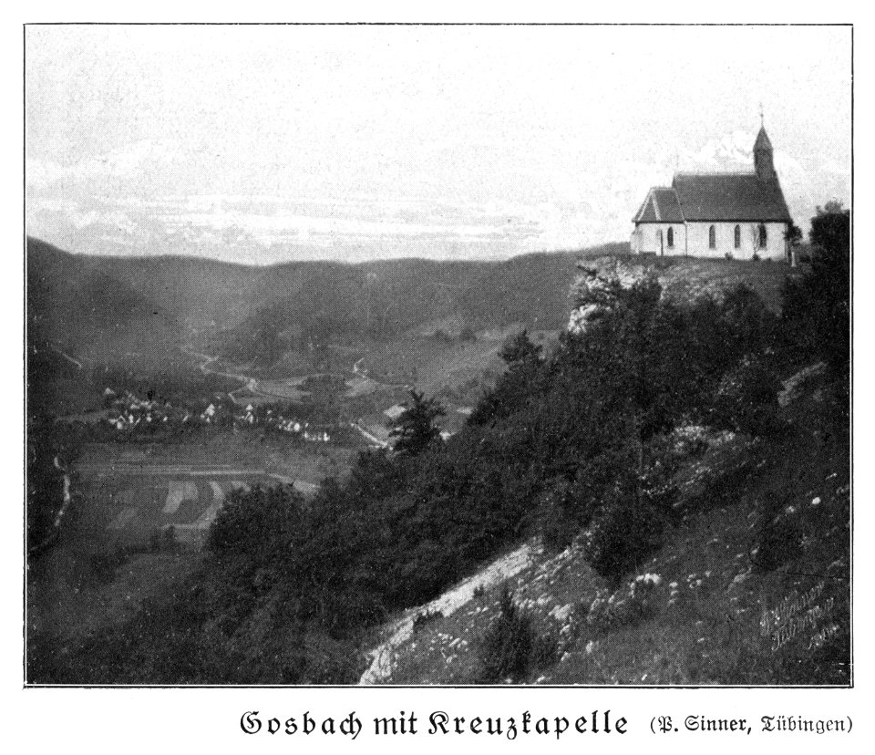 Schwabenalb S052B, Gosbach Kreuzkapelle, Sinner