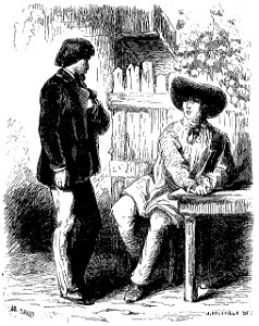 Sand - Œuvres illustrées de George Sand, vol 4, 1853 (page 43 crop)
