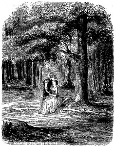 Sand - Œuvres illustrées de George Sand, 1853 (page 261 crop)