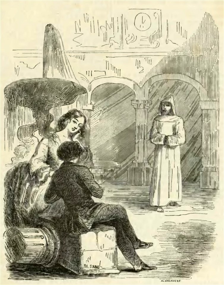 Sand - Œuvres illustrées de George Sand, vol 2, 1852 (page 259 crop)