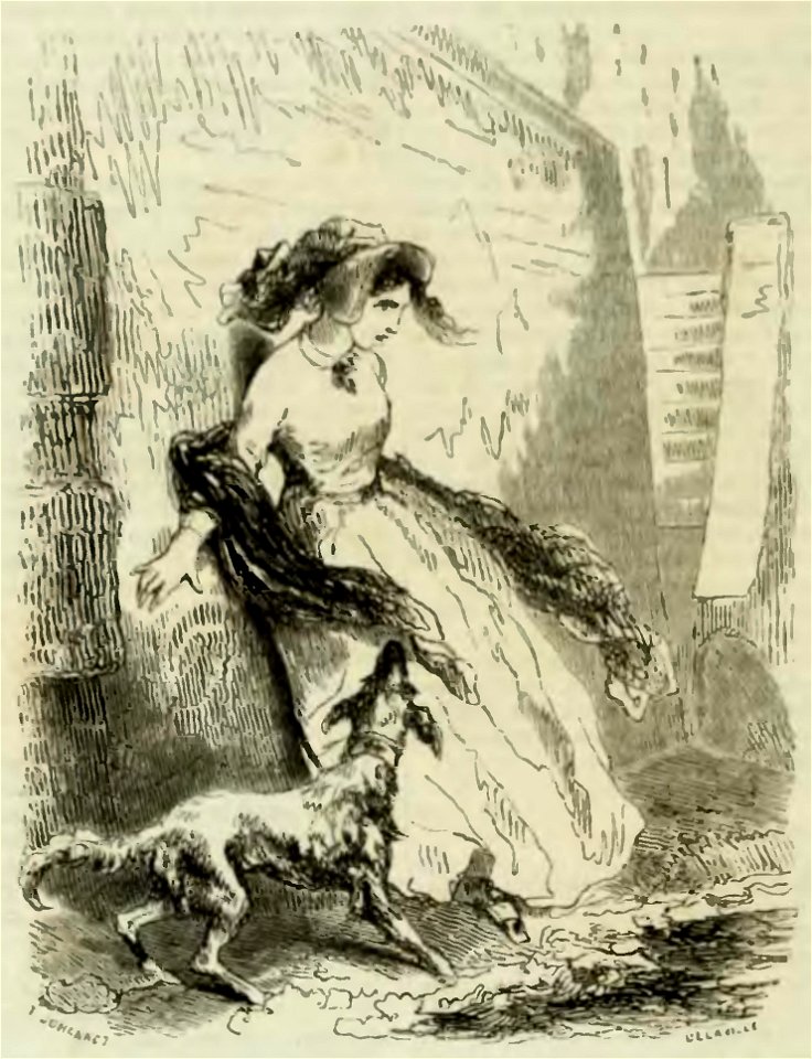 Sand - Œuvres illustrées de George Sand, vol 2, 1852 (page 318 crop)
