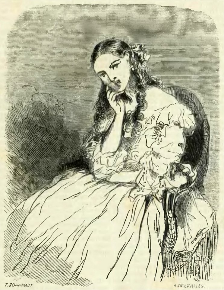 Sand - Œuvres illustrées de George Sand, vol 2, 1852 (page 111 crop)