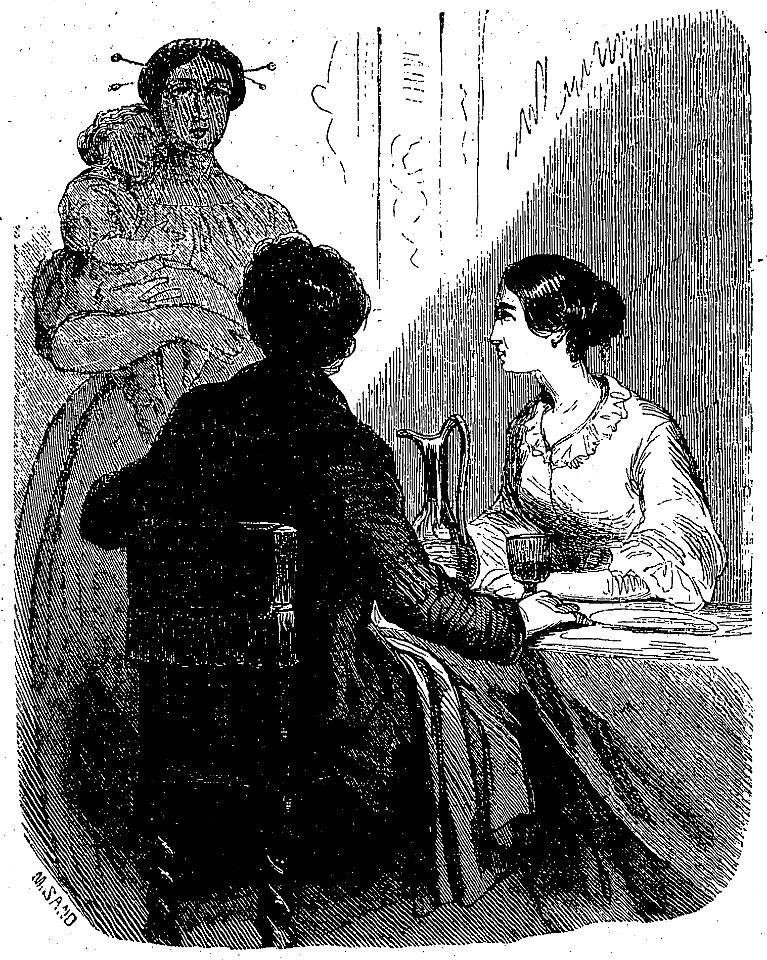Sand - Œuvres illustrées de George Sand, 1853 (page 21 crop)