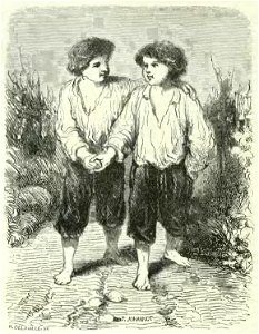 Sand - Œuvres illustrées de George Sand, vol 1, 1852 (page 110 crop)