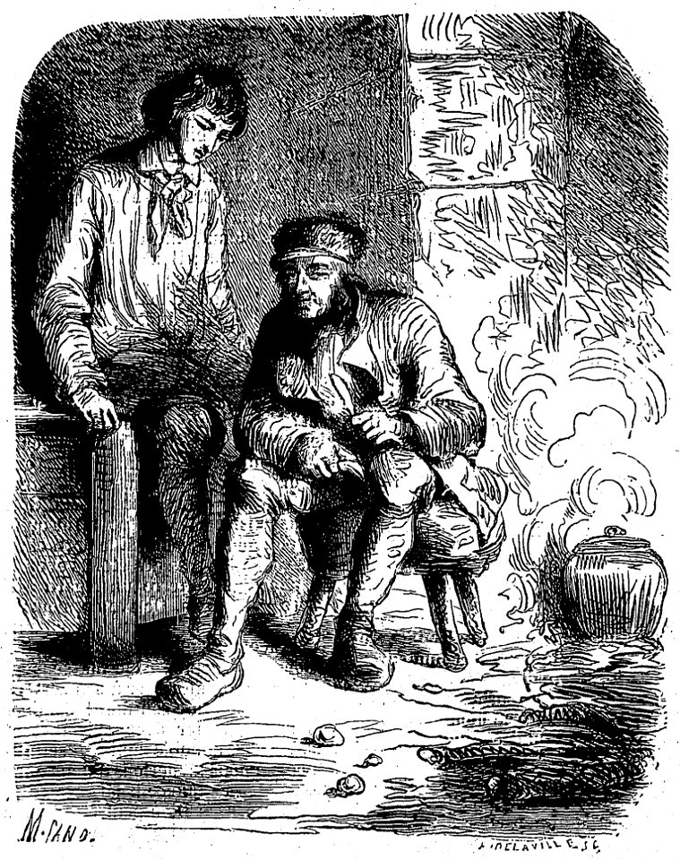 Sand - Œuvres illustrées de George Sand, 1853 (page 246 crop)