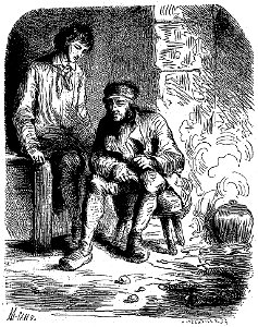 Sand - Œuvres illustrées de George Sand, 1853 (page 246 crop)