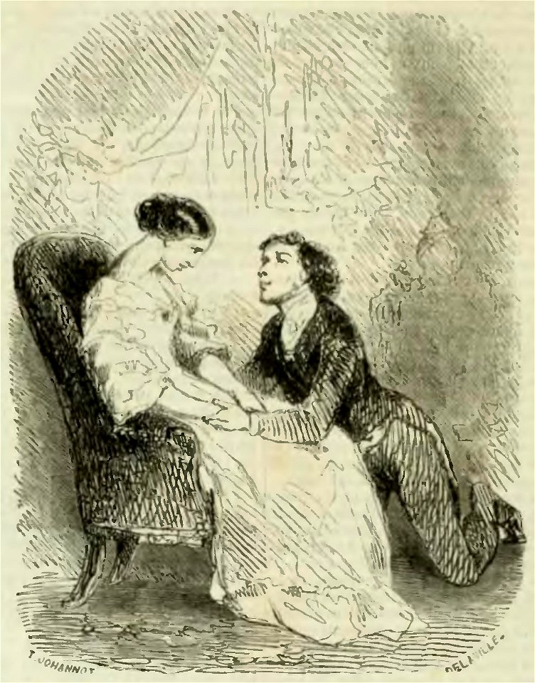 Sand - Œuvres illustrées de George Sand, vol 2, 1852 (page 278 crop)
