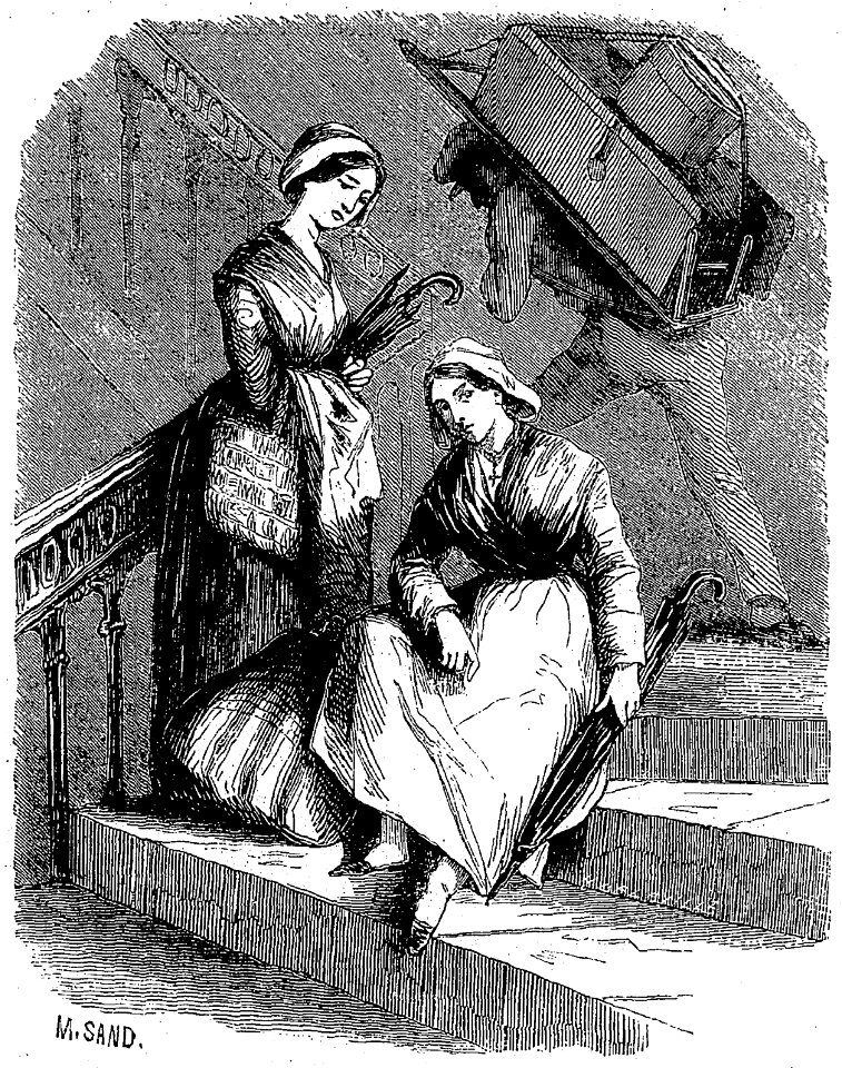 Sand - Œuvres illustrées de George Sand, vol 4, 1853 (page 188 crop)