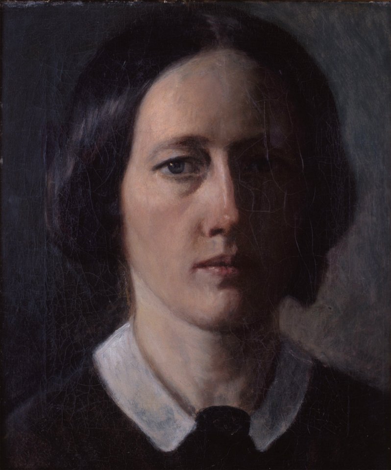 Christiane Schreiber - Kvinneportrett (selvportrett) - Stavanger kunstmuseum - Inventarnr. SG.0031