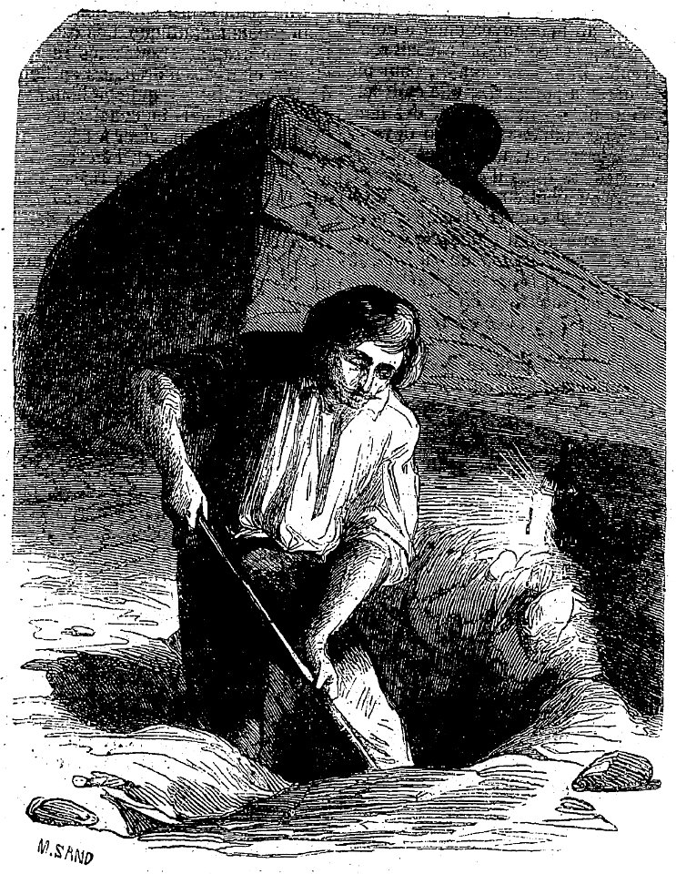 Sand - Œuvres illustrées de George Sand, vol 4, 1853 (page 291 crop)