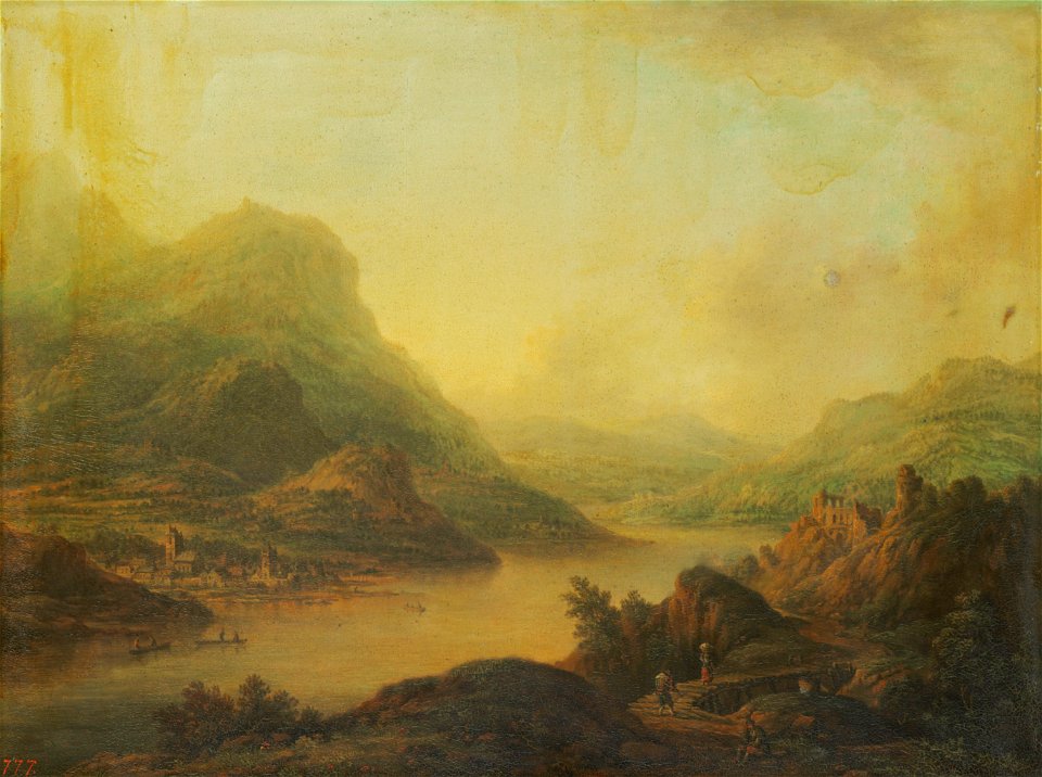 Christian Georg Schütz d.Ä. - Flusslandschaft