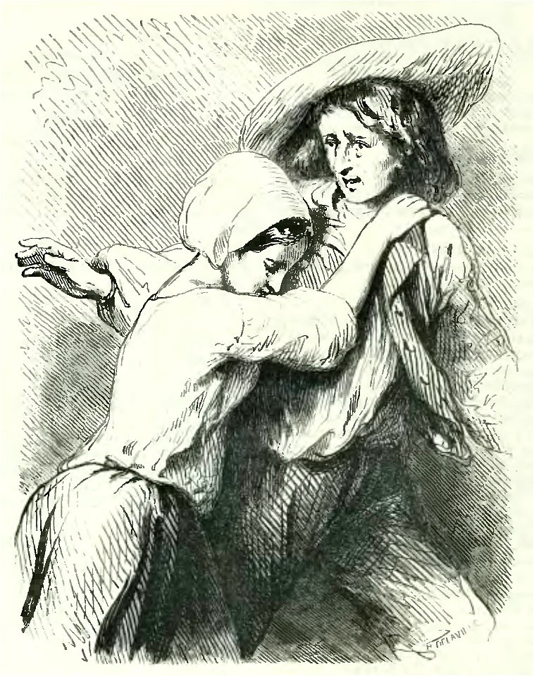 Sand - Œuvres illustrées de George Sand, vol 1, 1852 (page 38 crop)