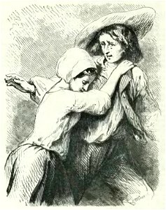 Sand - Œuvres illustrées de George Sand, vol 1, 1852 (page 38 crop)