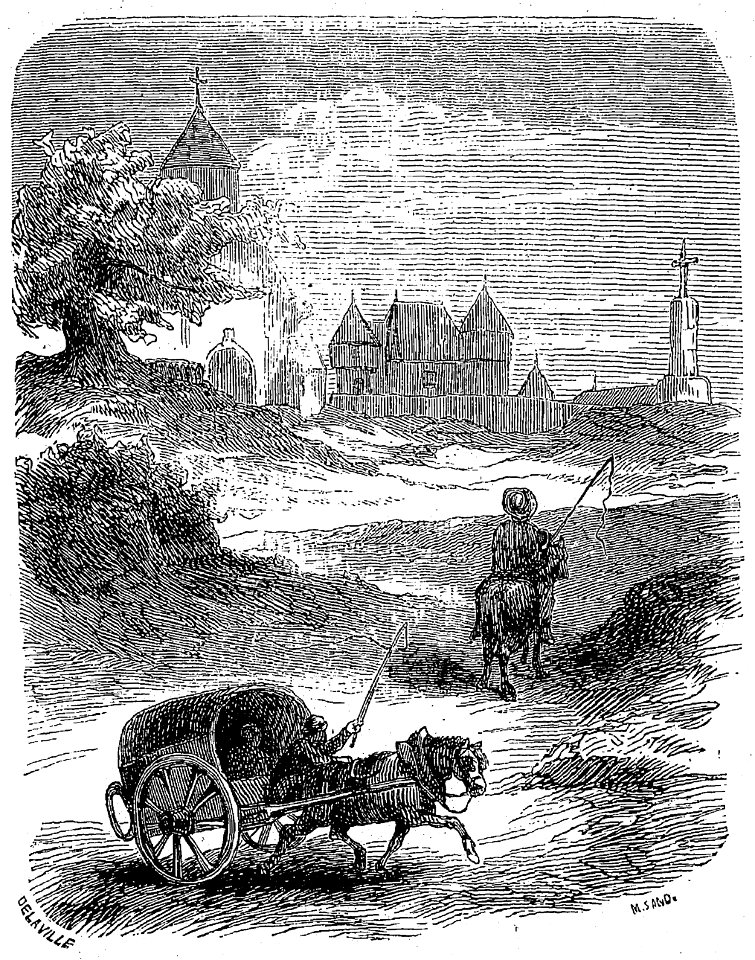 Sand - Œuvres illustrées de George Sand, vol 4, 1853 (page 20 crop)