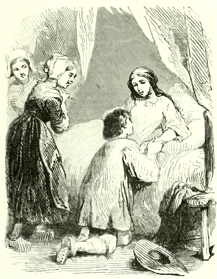 Sand - Œuvres illustrées de George Sand, 1855 (page 35 crop)