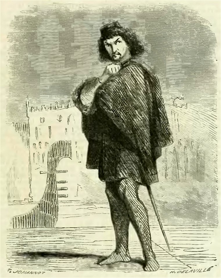 Sand - Œuvres illustrées de George Sand, vol 1, 1852 (page 303 crop)