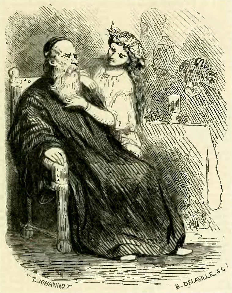 Sand - Œuvres illustrées de George Sand, vol 1, 1852 (page 331 crop)