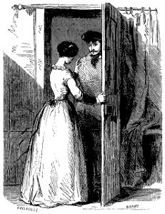 Sand - Œuvres illustrées de George Sand, vol 4, 1853 (page 187 crop)