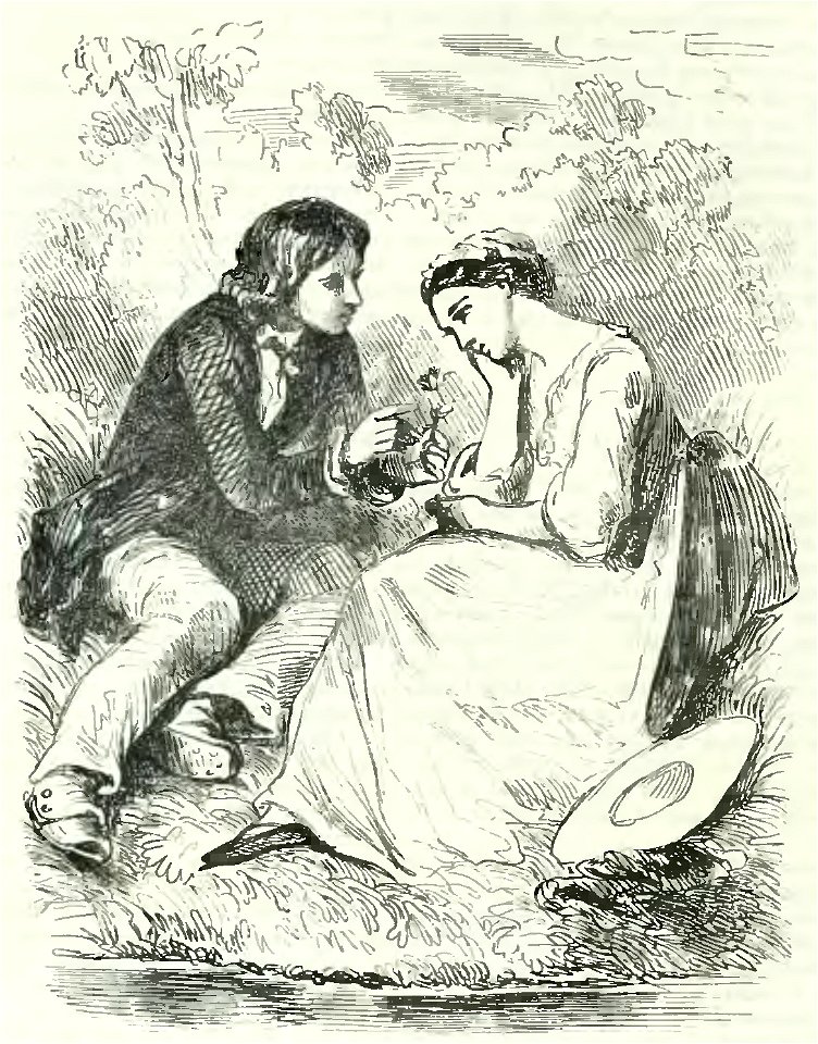 Sand - Œuvres illustrées de George Sand, vol 1, 1852 (page 70 crop)