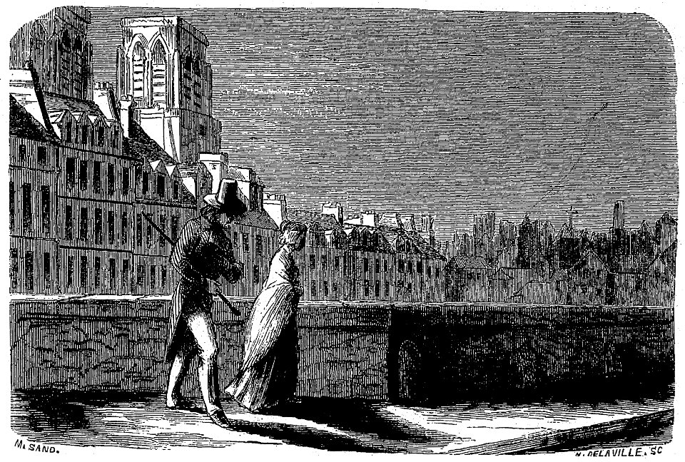 Sand - Œuvres illustrées de George Sand, vol 4, 1853 (page 164 crop)
