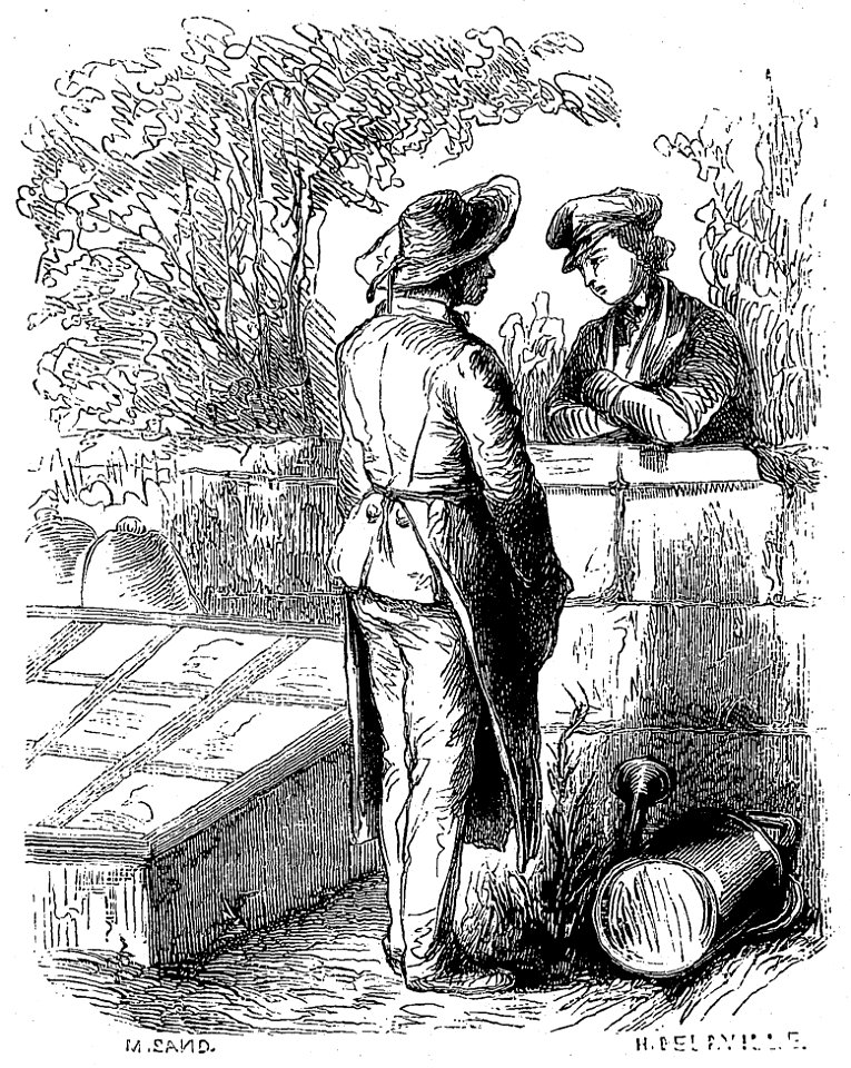 Sand - Œuvres illustrées de George Sand, 1853 (page 270 crop)