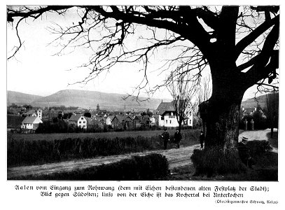 Schwabenalb S037A, Aalen Rohrwang Kochertal Unterkochen, Schwarz