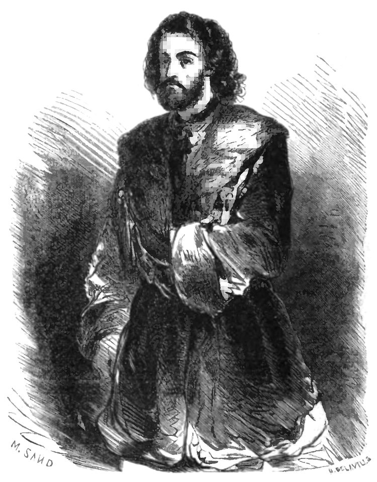 Sand - Œuvres illustrées de George Sand, vol 8, 1855 (page 60 crop)