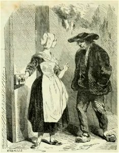 Sand - Œuvres illustrées de George Sand, vol 2, 1852 (page 190 crop)