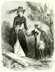 Sand - Œuvres illustrées de George Sand, vol 1, 1852 (page 174 crop)