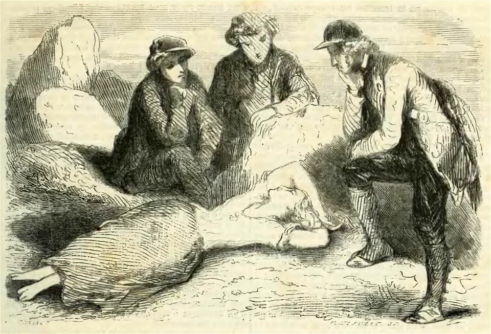 Sand - Œuvres illustrées de George Sand, vol 2, 1852 (page 119 crop)
