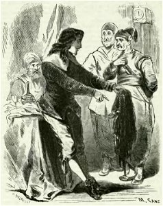 Sand - Œuvres illustrées de George Sand, vol 7, 1854 (page 176 crop)