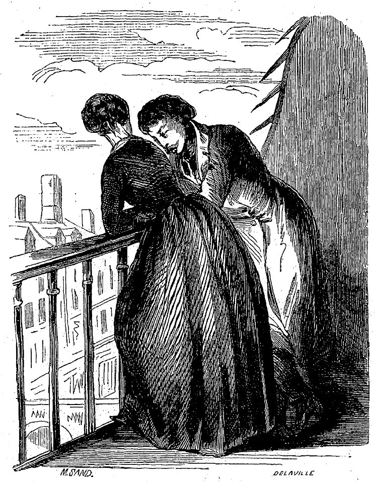 Sand - Œuvres illustrées de George Sand, vol 4, 1853 (page 259 crop)