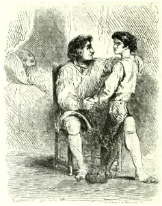 Sand - Œuvres illustrées de George Sand, vol 1, 1852 (page 278 crop)