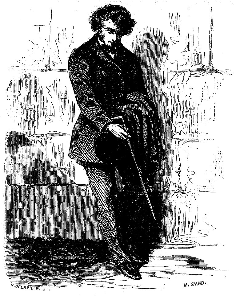 Sand - Œuvres illustrées de George Sand, vol 4, 1853 (page 112 crop)