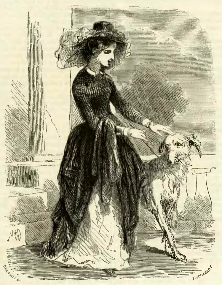Sand - Œuvres illustrées de George Sand, vol 2, 1852 (page 295 crop)