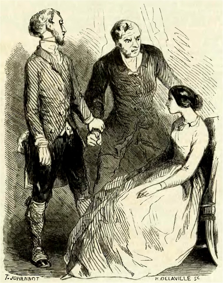 Sand - Œuvres illustrées de George Sand, vol 2, 1852 (page 319 crop)
