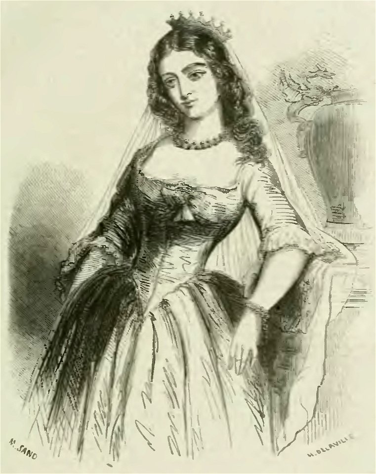 Sand - Œuvres illustrées de George Sand, vol 7, 1854 (page 81 crop)