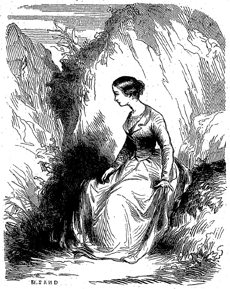 Sand - Œuvres illustrées de George Sand, 1853 (page 213 crop)