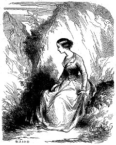 Sand - Œuvres illustrées de George Sand, 1853 (page 213 crop)